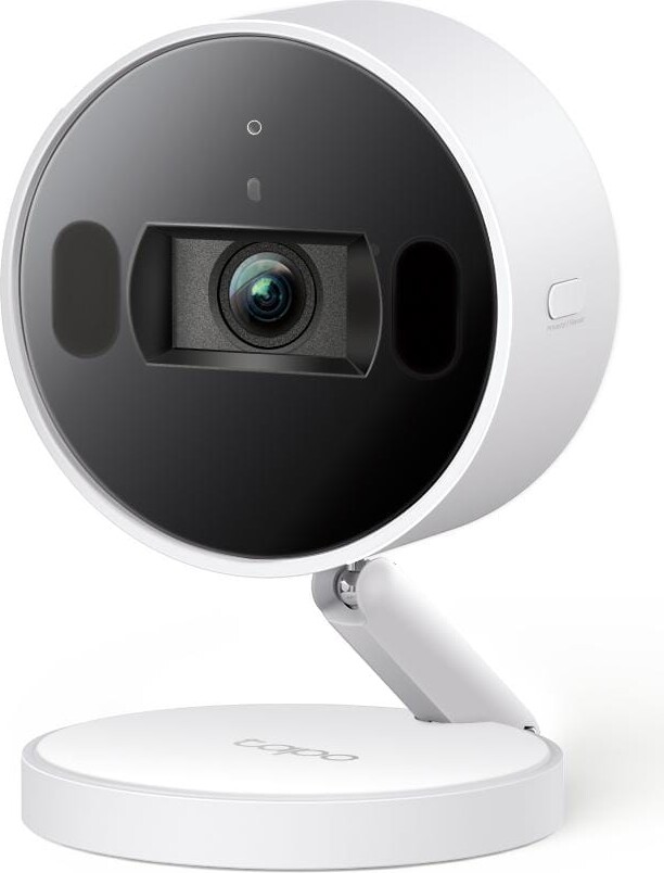 TP-LINK Tapo 2K QHD Wi-Fi Indoor Plug-In Smart AI Detection Security Camera, Privacy Shutter, Color Night Vision, Magnetic Base