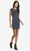 Thumbnail for your product : Express Metallic Cut-Out Sweater Dress