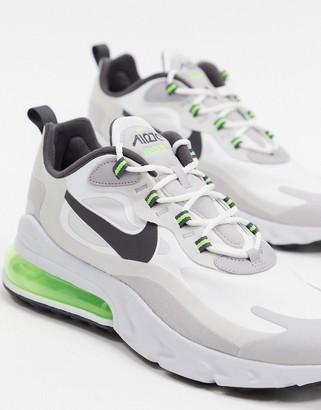 Nike Air Max 270 React sneakers in off white - ShopStyle