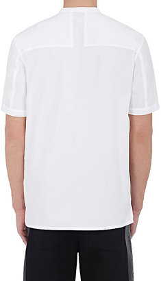 Helmut Lang Men's Poplin Banded-Collar Shirt