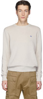Thumbnail for your product : Etro Off-White Wool Crewneck Sweater