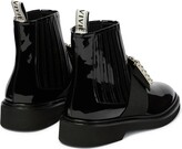 Thumbnail for your product : Roger Vivier Viv' Rangers patent leather ankle boots