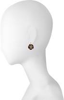 Thumbnail for your product : Rosato Rose Gold, Diamonds and Black Enamel Lily Earrings