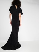 Thumbnail for your product : Rick Owens Seb high neck gown