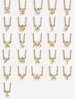 Thumbnail for your product : BaubleBar 14K Solid Gold Initial Necklace