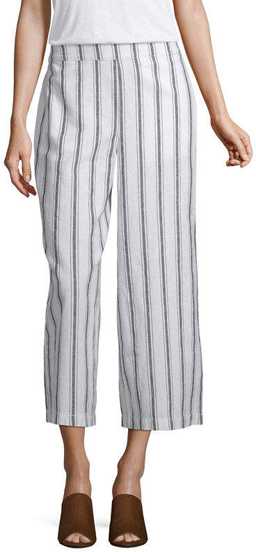 A.N.A Soft Womens High Waisted Wide Leg Pull-On Pants