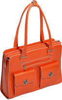 Thumbnail for your product : McKlein McKleinUSA Verona 15.4 Leather Fly-Through Checkpoint-Friendly Laptop Briefcase