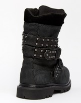 Thumbnail for your product : Caterpillar Double Agent Chunky Strap Lace Up Boots