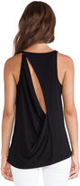 Thumbnail for your product : Halston Draped Back Cowl Neck Top