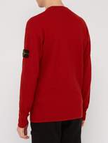 Thumbnail for your product : Stone Island Reverse Loopback Cotton T Shirt - Mens - Burgundy