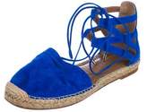 Thumbnail for your product : Aquazzura Suede Espadrille Sandals
