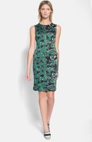 Thumbnail for your product : Mary Katrantzou Cookie Cutter Print Silk Dress