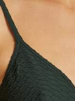 Thumbnail for your product : Eres Reporter And Chronique Triangle Bikini - Womens - Dark Green