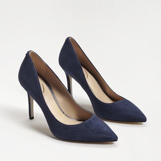 women navy blue heels