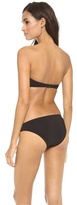 Thumbnail for your product : Karla Colletto Tortoise Bandeau Bikini Top