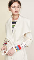 Thumbnail for your product : Soia & Kyo Ornella Draped Coat
