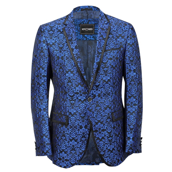 Mens paisley suit jacket clearance