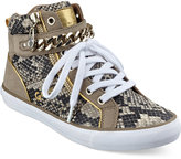Thumbnail for your product : G by Guess Women's Orvan High Top Chain Sneakers