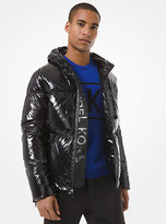Michael Kors Heavy Weight Parka Jacket Navy Shopstyle