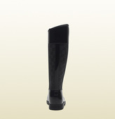 Thumbnail for your product : Gucci 'rain' Flat Boot With Script Logo.
