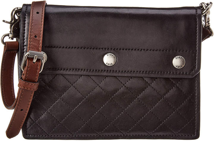 frye samantha quilted crossbody