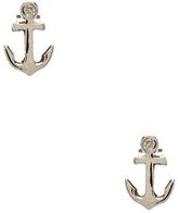 Thumbnail for your product : Sydney Evan Shy by Anchor Stud Earrings with Diamond Bezel