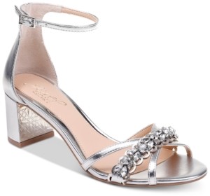 silver dressy wedges