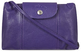 Thumbnail for your product : Longchamp Le Pliage Cuir cross-body bag in amethyst