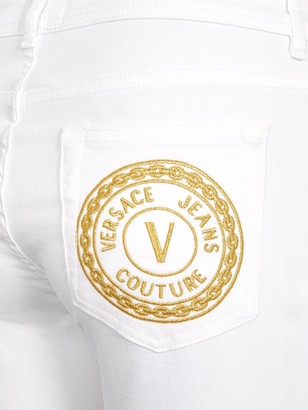 Versace Jeans Couture Slim Leg Jeans White