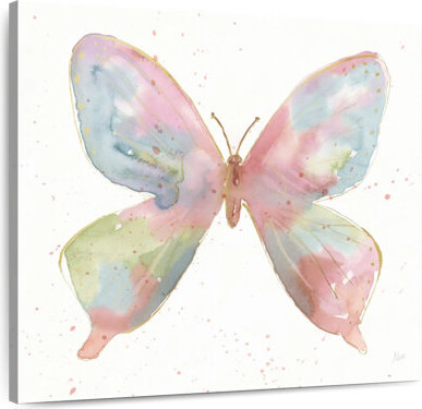 Ebern Designs Brampt Aquarelle Butterfly Beauty I