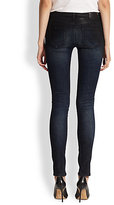 Thumbnail for your product : R 13 Waxed Skinny Jeans