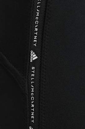 adidas by Stella McCartney Mesh-paneled Stretch Leggings