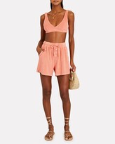 Thumbnail for your product : DONNI Terry Henley Tie Shorts