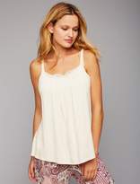 Thumbnail for your product : A Pea in the Pod Lace Trim Nursing Cami