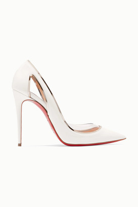 white heels christian louboutin