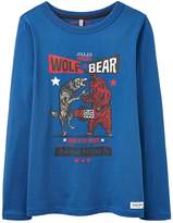 Thumbnail for your product : Joules Boys Wolf v Bear Printed T Shirt