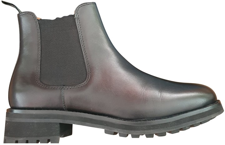 polo ralph lauren normanton leather chelsea boot