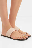 Thumbnail for your product : Atelier ATP Astrid Leather Sandals - Pink