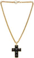 Thumbnail for your product : Kenneth Jay Lane Thick Chain Cross Necklace