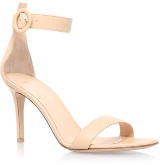 Gianvito Rossi Leather Louis Sandals 100