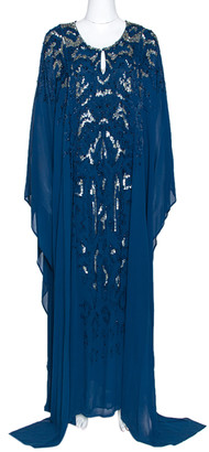 embellished kaftan dress
