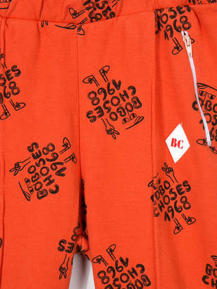 Bobo Choses logo print trousers