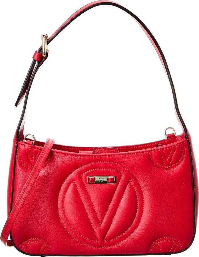 Valentino By Mario Valentino Kai Magnus Signature Leather Crossbody