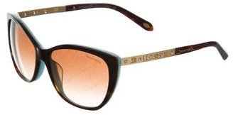 Tiffany & Co. Atlas Cat-Eye Sunglasses w/ Tags