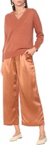 Thumbnail for your product : Co High-rise wide-leg silk charmeuse pants