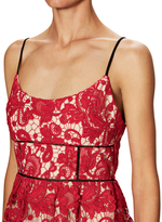 Thumbnail for your product : ABS by Allen Schwartz Guipure Lace Inset Bodice Sun Dress