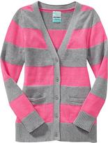 Thumbnail for your product : Old Navy Girls Striped Cardigans