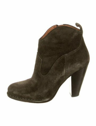 frye suede ankle boots