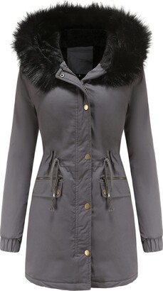 fleece lined winter coat