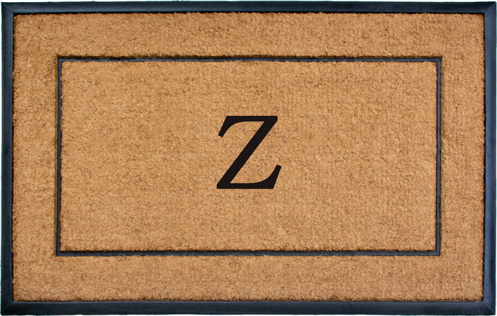 Calloway Mills Traditional Multi-color Coir Living Room Floor Mat, 2' x 4'